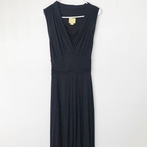 Anthropologie Black Maxi Dress